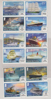 Tristan Da Cunha 2015 Mail Boats 12v (3x Bl Of 4) IMPERFORATED ** MNH  (CUN154) - Tristan Da Cunha