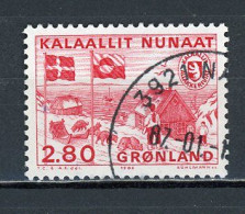 GROENLAND - LA POSTE - N° Yvert 151 Obli. - Gebraucht