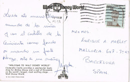 54414. Postal Aerea ORLANDO (Florida) USA 1981. DISNEY WORLD - Cartas & Documentos