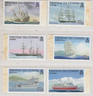 Tristan Da Cunha 2009 Seafaring And Exploration 6v IMPERFORATED ** MNH  (CUN155) - Tristan Da Cunha