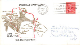 USA ETATS UNIS 1965 JANES STAMP CLUB - FDC