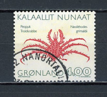 GROENLAND - CRABE - N° Yvert 219 Obli. - Used Stamps