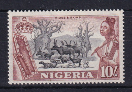 Nigeria: 1953/58   Pictorial    SG79    10/-   MH - Nigeria (...-1960)