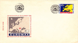 EUROMAX EUROPEAN EXHIBITION FDC ROMANIA - FDC