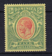 Dominica: 1908/20   Rouseau From The Sea    SG54    5/-      MH - Dominique (...-1978)