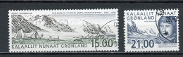 GROENLAND - EXPÉDITION - N° Yvert 375+376 Obli. - Usati