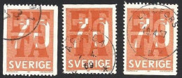 Schweden, 1967, Michel-Nr. 573 Do + Du, Gestempelt - Gebraucht