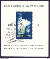 DDR, 1962, Michel-Nr. 917, Block 17, Gestempelt - 1950-1970