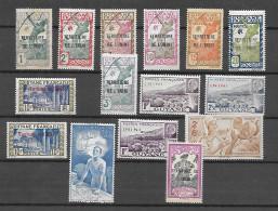 ININI LOT DE 15 TIMBRES NEUFS  */** (YT) TBE COTE 25 EUROS VOIR DETAILS SUR LA PHOTO - Unused Stamps