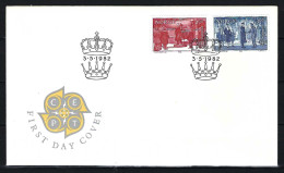 NORWEGEN FDC Mit Komplettsatz Europamarken 1982 - Siehe Bildfdcn - FDC