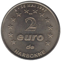 NARBONNE - EU0020.1 - 2 EURO DES VILLES - Réf: T338 - 1997 - Euros Des Villes