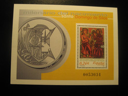 SANTO DOMINGO DE SILOS Burgos 2001 Milenario Stamp Bloc SPAIN Heraldry - Blocs & Feuillets