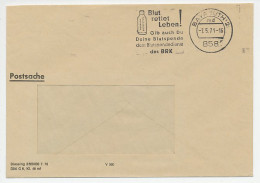 Cover / Postmark Germany 1971 Blood Donor - Transfusion Service - Andere & Zonder Classificatie