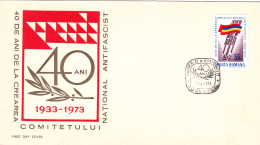 COMMUNIST PROPAGANDA 1933-1973 COVERS FDC ROMANIA - FDC