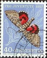 Schweiz Suisse Pro Juventute 1957: Ordensband Zu WI 172 Mi 652 Yv 601 Mit Stempel ZÜRICH 27 .58-11 (Zumstein CHF 5.00) - Used Stamps