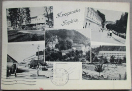 CROATIA KRAPINSKE TOPLICE JUGOSLAVIA POSTCARD CARTOLINA ANSICHTSKARTE CARTE POSTALE POSTKARTE CARD KARTE - Hotelaufkleber