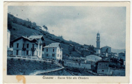 CLUSONE - NUOVE VILLE ALLE CHIODERE - BERGAMO - 1924 - Vedi Retro - Bergamo