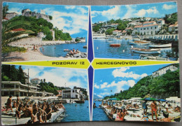 MONTENEGRO POZDRAV HERCEGNOVOG JUGOSLAVIA POSTCARD CARTOLINA ANSICHTSKARTE CARTE POSTALE POSTKARTE CARD KARTE - Adesivi Di Alberghi