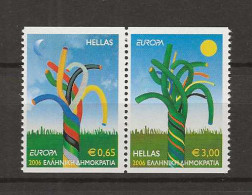 2006 MNH Greece Michel 2364-65-C Postfris** - Unused Stamps