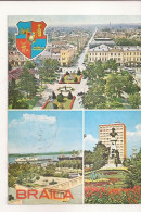 RF44 - Postcard - ROMANIA - Braila, Circulated 1976 - Roumanie