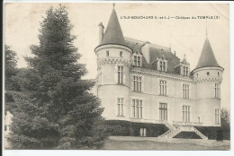 Château Du Temple 1912 Rare - L'Île-Bouchard