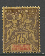 GUADELOUPE N° 38 NEUF** LUXE SANS CHARNIERE / Hingeless / MNH - Neufs