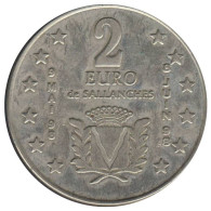 SALLANCHES - EU0020.2 - 2 EURO DES VILLES - Réf: NR - 1998 - Euro Van De Steden