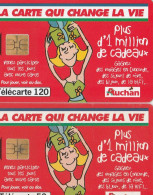 BB01 - AUCHAN ROUGE, 50 Et 120 U, Pour 1 Euro - Unclassified