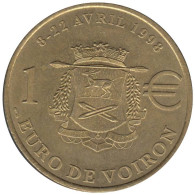 VOIRON - EU0010.2 - 1 EURO DES VILLES - Réf: T574 - 1998 - Euro Der Städte