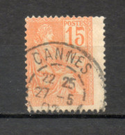 FRANCE   N° 117     OBLITERE    COTE 1.00€   TYPE MOUCHON - 1900-02 Mouchon