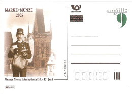 CDV A 115 Czech Republic Graz 2005 Charles Bridge Tower - Postkaarten