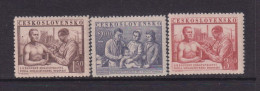 CZECHOSLOVAKIA  - 1952  National Health Service Set   Never Hinged Mint - Unused Stamps