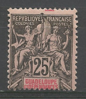 GUADELOUPE N° 34 NEUF** LUXE SANS CHARNIERE / Hingeless / MNH - Neufs