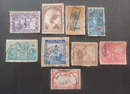 BELGIO COLONIE FRAGMANT OBLITERE STOCK LOT MIX  --- GIULY - Gebraucht