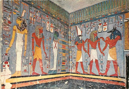 Egypte - Louxor - Luxor - King's Valley : Tomb Of Ramses - Vallée Dés Rois : Tombe De Ramsès - Peinture Antique - Antiqu - Louxor