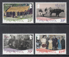 2010 Tristan Da Cunha Island Traditions Music Dance Complete Set Of 4 MNH - Tristan Da Cunha