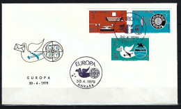 TÜRKEI FDC Mit Komplettsatz Europamarken 1979 - Siehe Bild - FDC