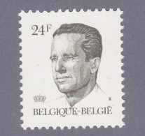 1986 Nr 2209** Postfris.Koning Boudewijn,type Velghe. - 1981-1990 Velghe