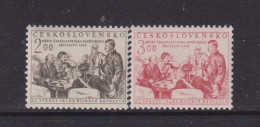 CZECHOSLOVAKIA  - 1952  Russian Revolution Set  Never Hinged Mint - Unused Stamps