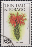 1983 Trinidad & Tobago (1962-...)° Mi:TT 486I, Sn:TT 399, Yt:TT 490, Sg:TT 643A, Black Stick (Pachystachys Coccinea) - Trinité & Tobago (1962-...)