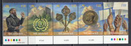 2019 United Nations Vienna Nobel Prize  Labour  Complete Strip Of 5 MNH  @ BELOW FACE VALUE - Nuevos