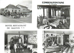 Gd Format -ref-AD298- Haute Saône - Combeaufontaine - Hôtel Resaurant " Du Balcon " - Nationale 19-70 - Propr. Gauthier - Combeaufontaine