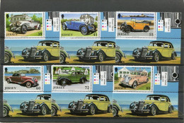 JERSEY - 2010  CARS  SET  MINT NH - Jersey