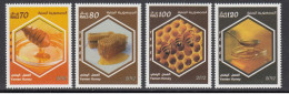 2012 2013 Yemen Honey Bees Miel  Complete Set Of 4 MNH - Yemen
