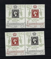 Luxemburg N°488/489 1952 MNH ** POSTFRIS ZONDER SCHARNIER Mi € 270,00 SUPERBE - Ungebraucht