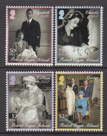 2014 British Virgin Islands Royal Christenings  Complete Set Of 4 MNH @ BELOW FACE VALUE - British Virgin Islands