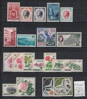 Monaco - Année 1959 Complète - Neuve AVEC Charnière - 20 Timbres Du 503 à 522 - Complete Year - Annate Complete