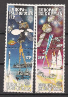 GB - Insel Man (1991)  Mi.Nr.  464 - 467  Gest. / Used  (3fm10)  EUROPA / 2 Paare - 2 Pair - Man (Ile De)