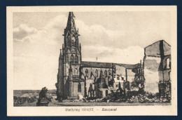 54. Baccarat. Weltkrieg 1914-15. La Rue Des Ponts Et Les Ruines De L'église Saint-Rémy. - Baccarat