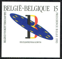 COB 2519 - ND - Bord De Feuille - Cote: 15,00 € - Présidence Belge De La Communauté Européenne - 1993. - 1981-2000